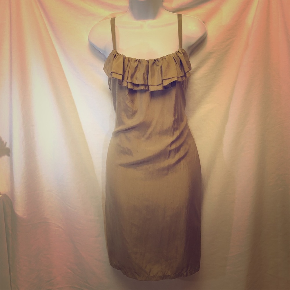 Tommy Bahama silk ruffle dress